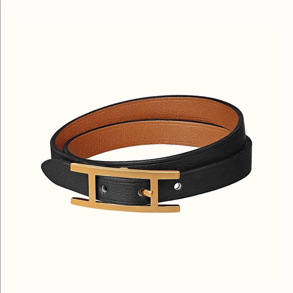 Hermès Behapi Double Tour Reversible Bracelet